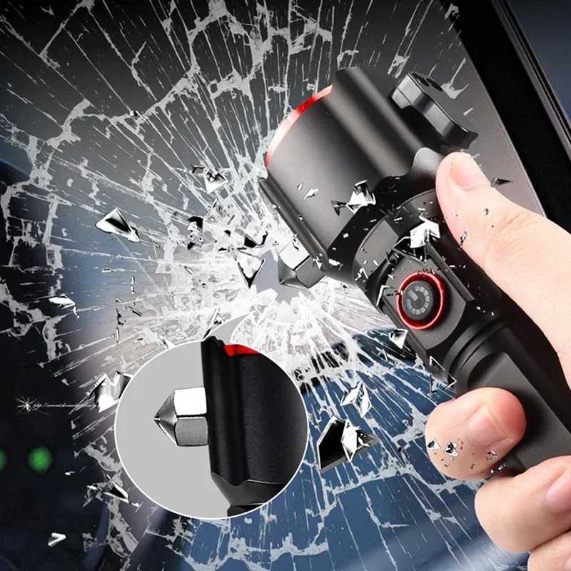 مصباح يدوي LED قوي متعدد الوظائف – قابل للشحن عبر USB ومزود ببنك طاقة - الصورة 8