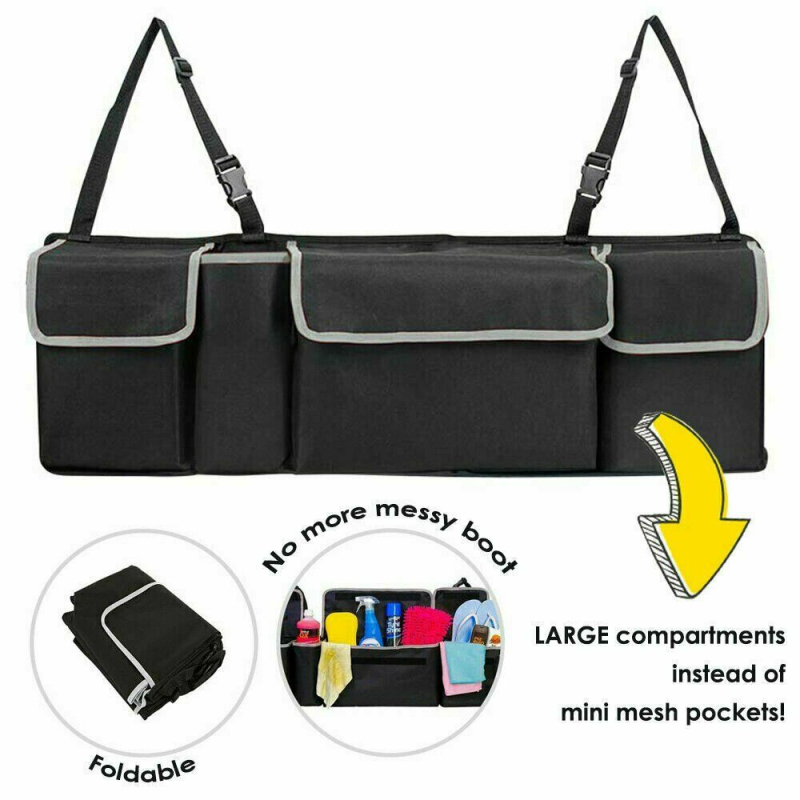 حقيبة تخزين للمقعد الخلفي للسيارة – تصميم قياسي Standard عملي 🚗👜 - الصورة 5