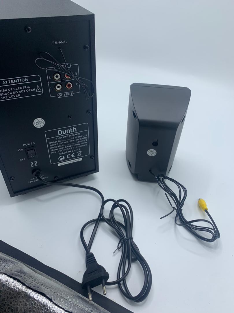 مكبر صوت DUNTH بقوة 3000 واط مع إضاءة LED – DU-SP380PLUS - الصورة 2