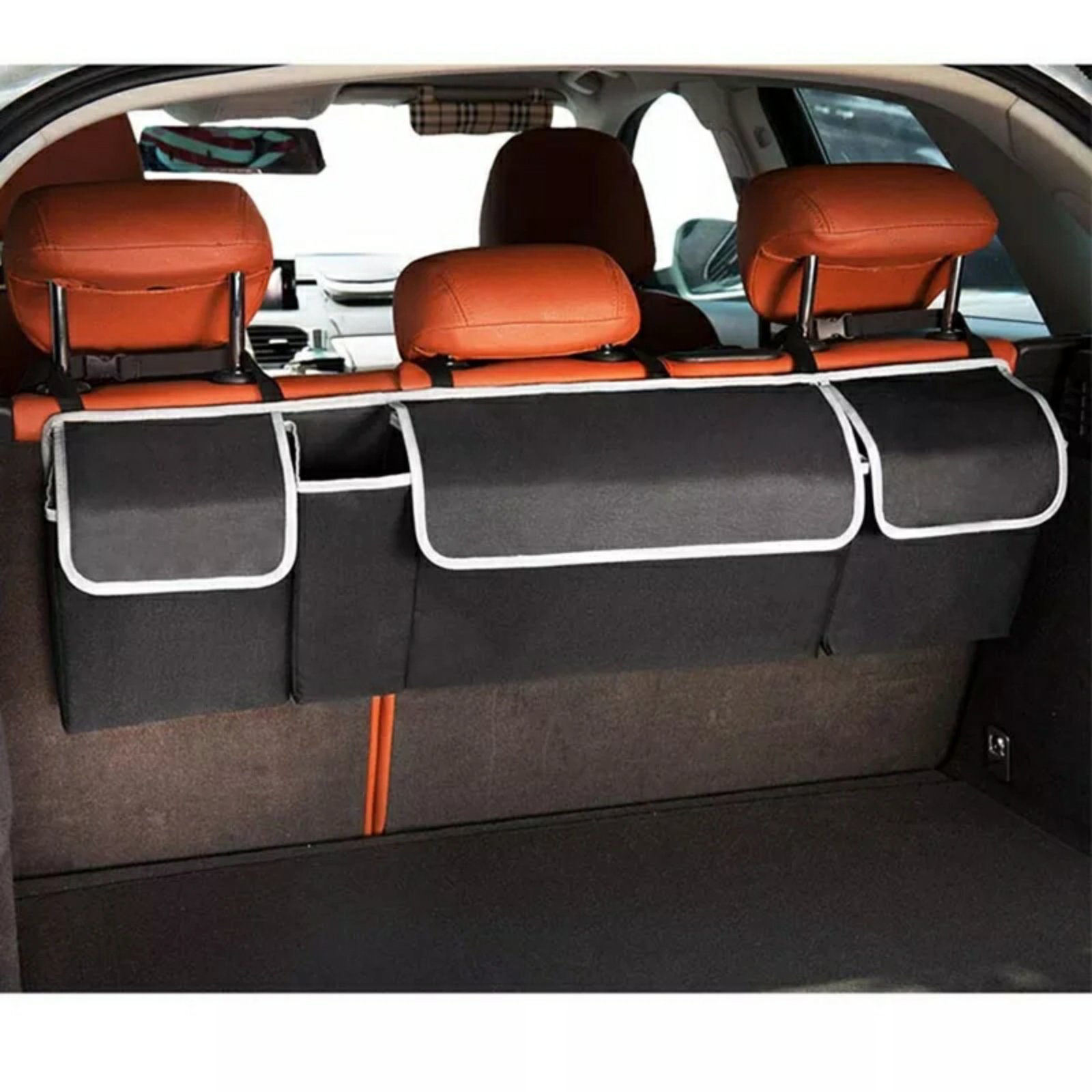 حقيبة تخزين للمقعد الخلفي للسيارة – تصميم قياسي Standard عملي 🚗👜 - الصورة 9