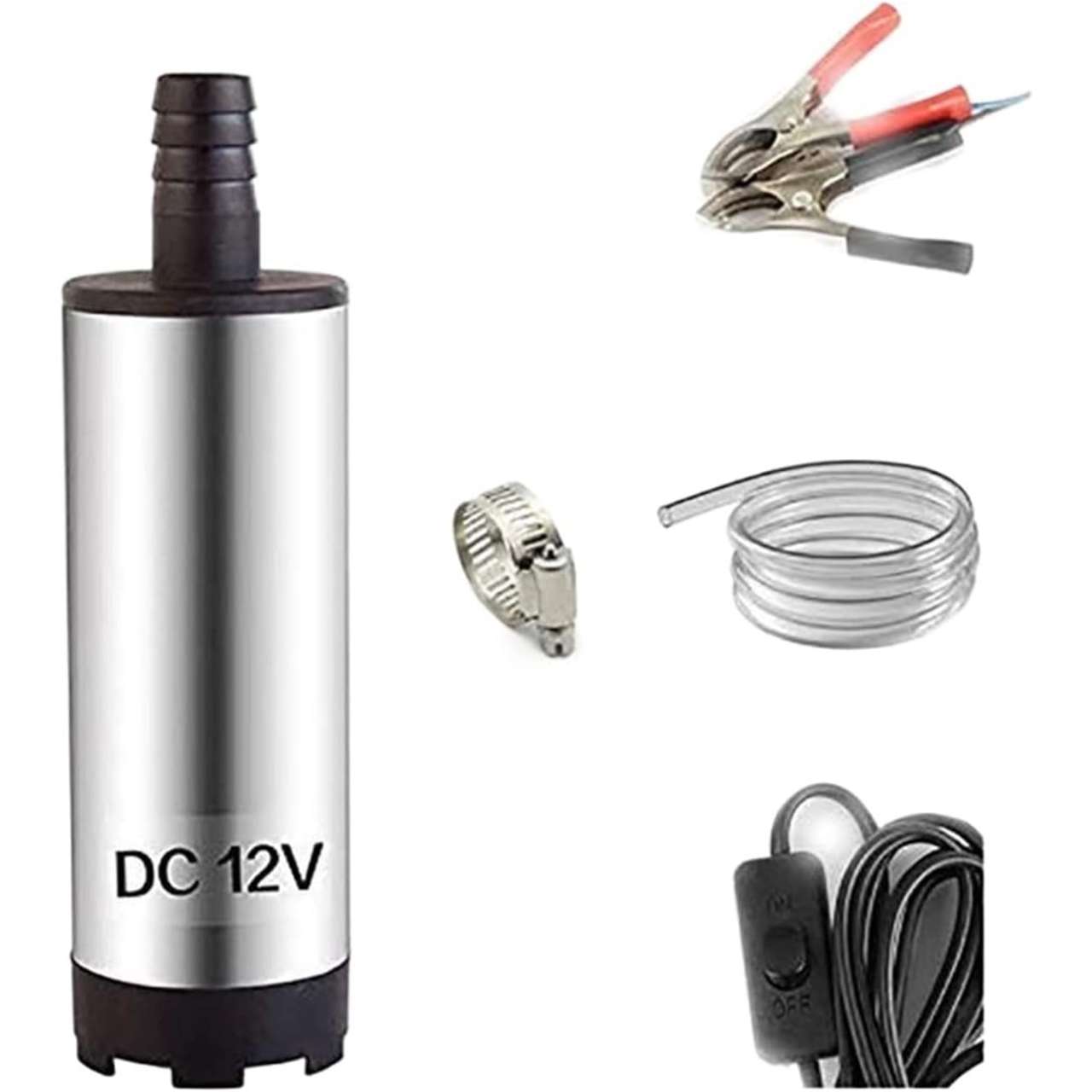 مضخة زيت كهربائية DC12V بسعة 45-50 لتر ⚡🛢️ - الصورة 3