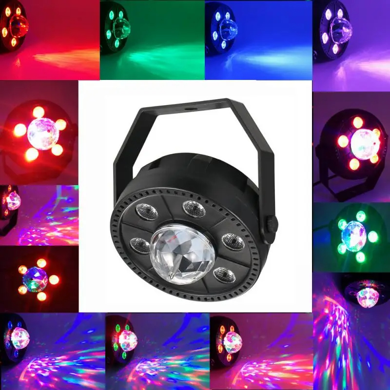 بروجيكتور ألعاب إضاءة ليزر RGB دوّار 6 في 1 مع تأثير ستروبوسكوب - الصورة 2