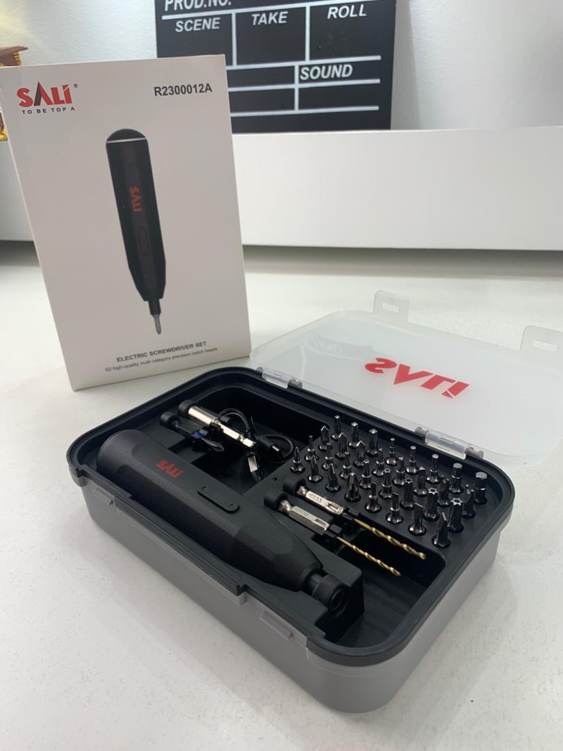 مفك براغي كهربائي لاسلكي SA–LI 39 في 1 – بطارية ليثيوم 1200mAh 🔧⚡ - الصورة 10