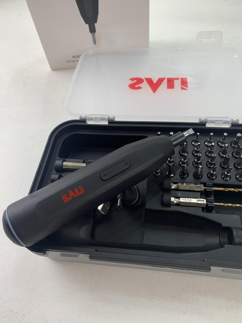 مفك براغي كهربائي لاسلكي SA–LI 39 في 1 – بطارية ليثيوم 1200mAh 🔧⚡ - الصورة 8