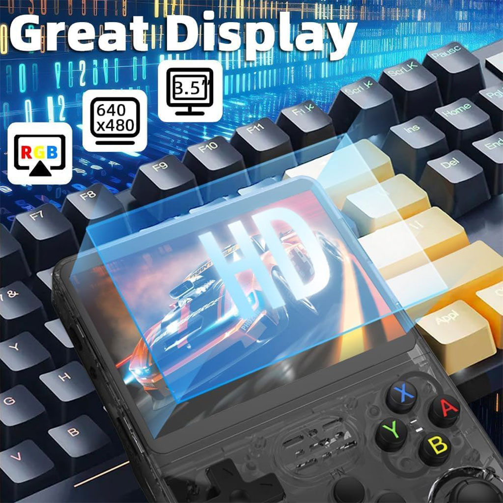 جهاز ألعاب محمول R36S – وحدة ألعاب ريترو بنظام Linux مفتوح المصدر 🎮✨ - الصورة 10