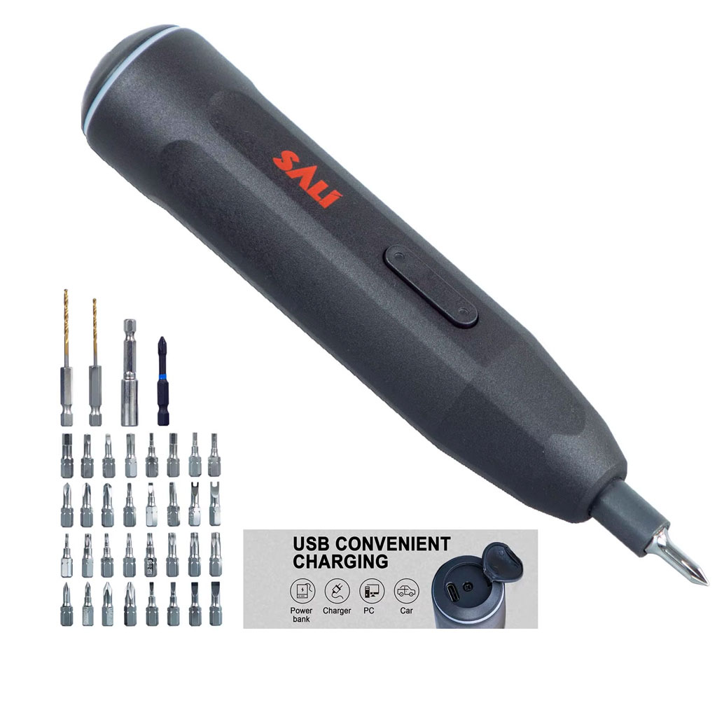 مفك براغي كهربائي لاسلكي SA–LI 39 في 1 – بطارية ليثيوم 1200mAh 🔧⚡ - الصورة 5
