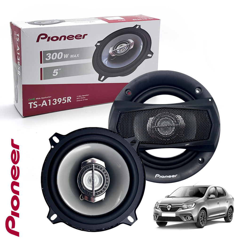 مكبر صوت Pion-eer Coa-xial للسيارة – 300 واط مع ستيريو متعدد الاتجاهات 🔊🚗 - الصورة 7