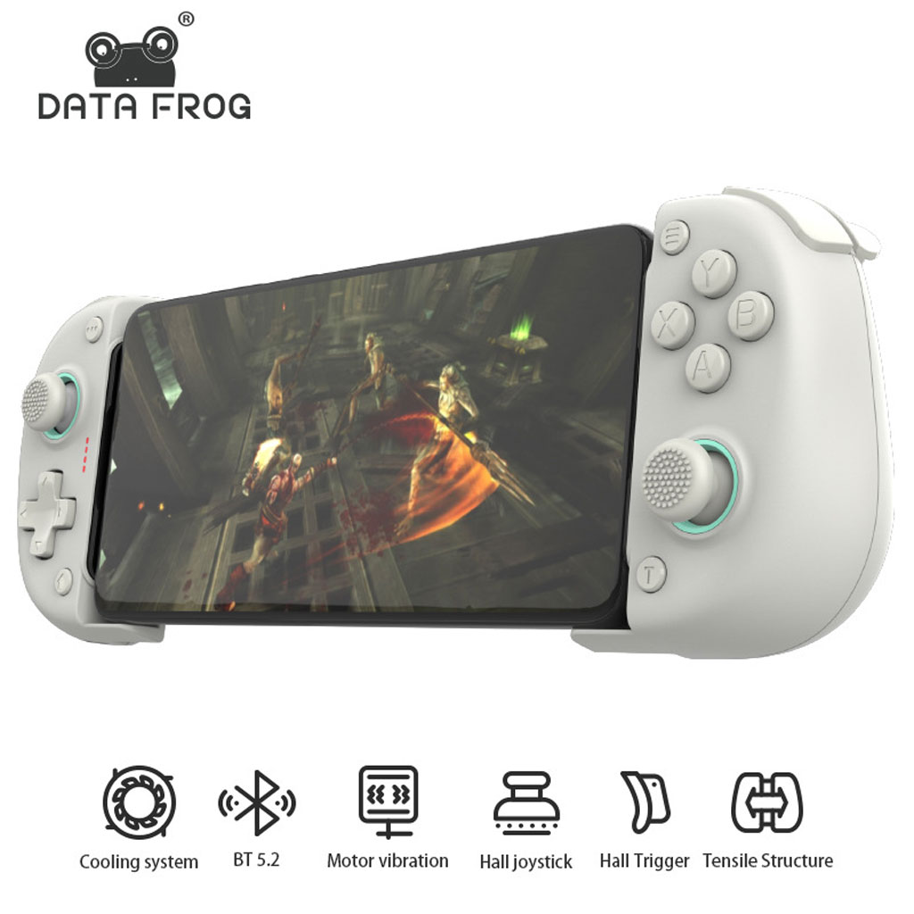 وحدة تحكم بلوتوث للهاتف DATA FROG X3 مع مروحة تبريد مدمجة 🎮❄️ - الصورة 13