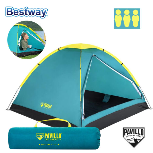 خيمة رحلات وتخييم لـ 3 أشخاص من Bestway (68085) 🏕️🌿