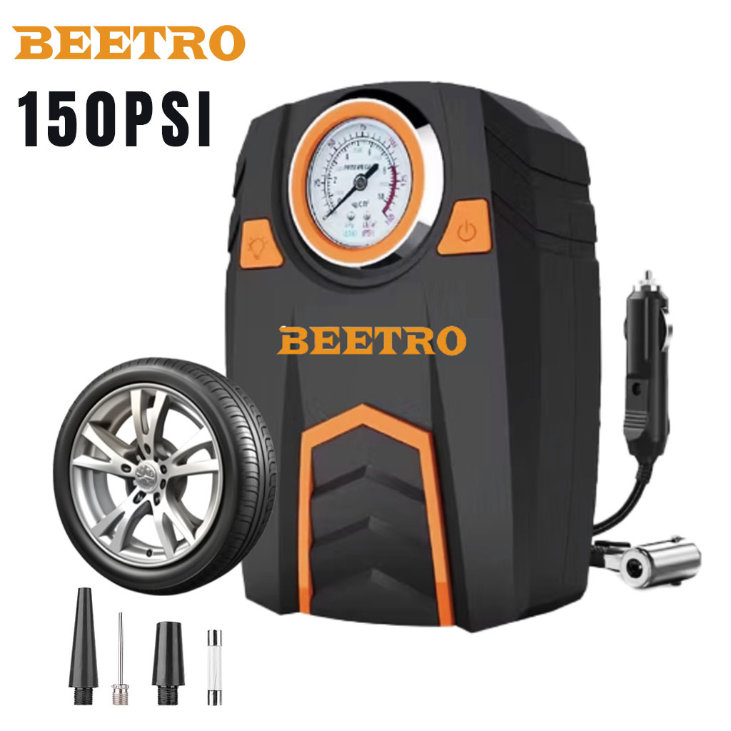ضاغط هواء للسيارات BE-ETRO BE0172 بقوة 150 PSI و100 واط 🚗💨