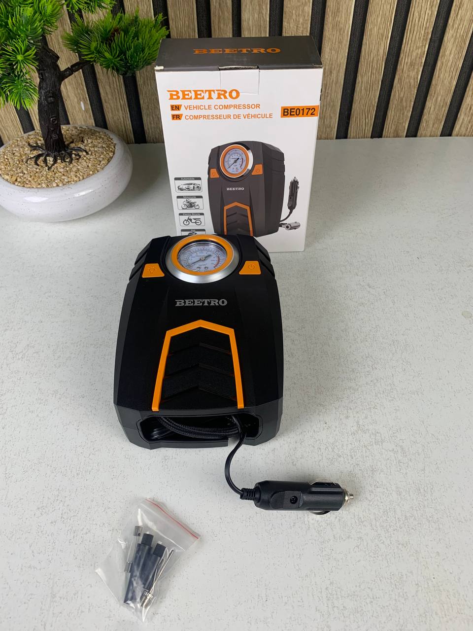 ضاغط هواء للسيارات BE-ETRO BE0172 بقوة 150 PSI و100 واط 🚗💨 - الصورة 3