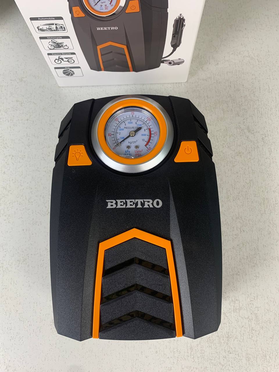 ضاغط هواء للسيارات BE-ETRO BE0172 بقوة 150 PSI و100 واط 🚗💨 - الصورة 4