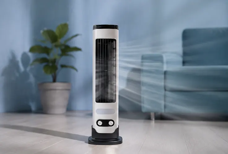 مروحة برج مكتبية ذكية Desktop Tower Fan BQ-F40 🌬️🖥️ - الصورة 3