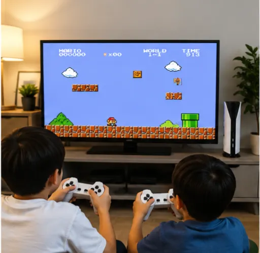 منصة الألعاب الكلاسيكية GS6 GameStation Retro مع أكثر من 20,000 لعبة مدمجة 🕹️📺✨ - الصورة 4