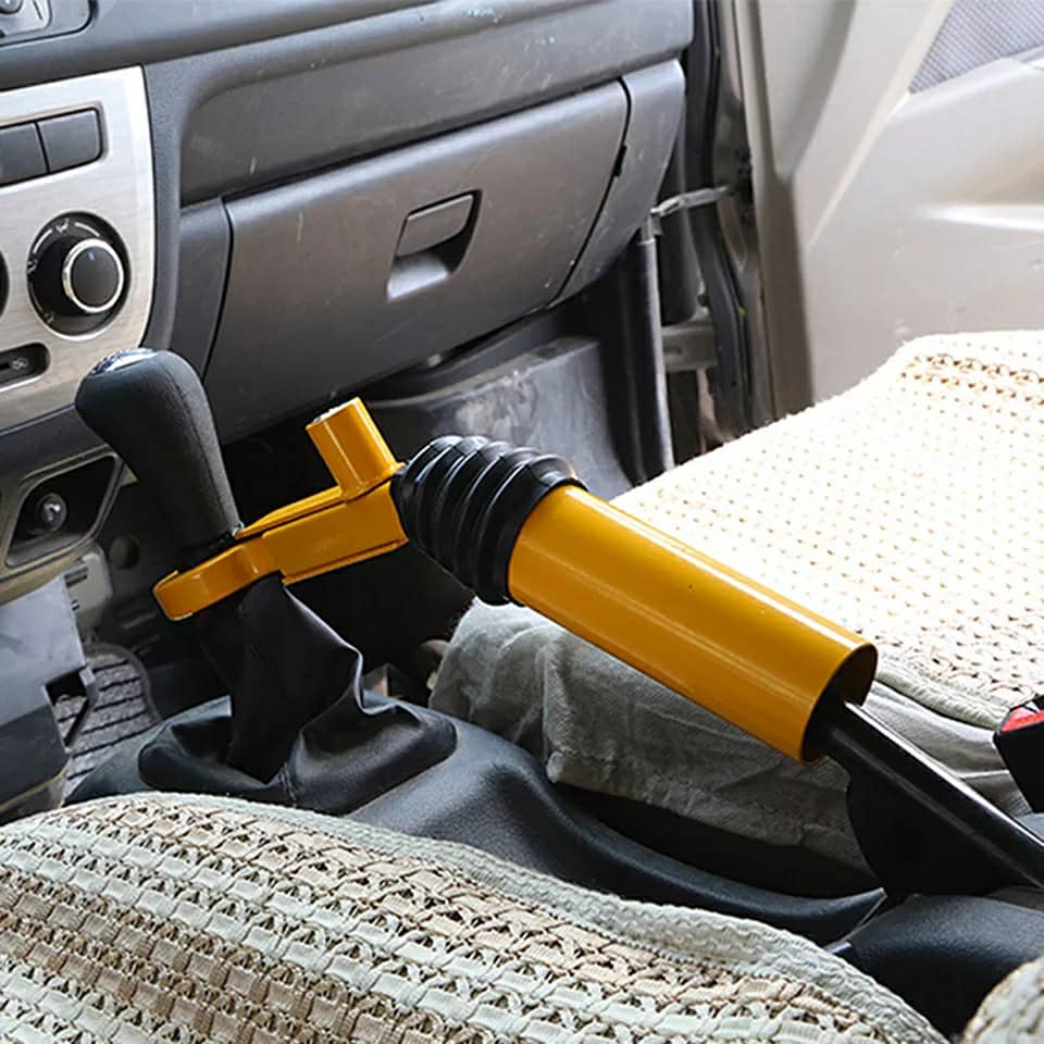 قفل أمان للسيارة لتثبيت فرامل اليد وناقل الحركة 🚗🔒 - الصورة 9